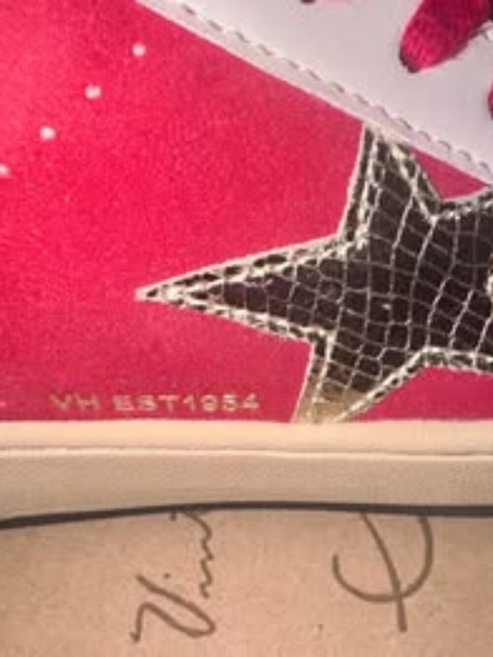 Women’s Vintage Havanna “Tammy” in Red/Blush Size 8.5 - Picture 7 of 7